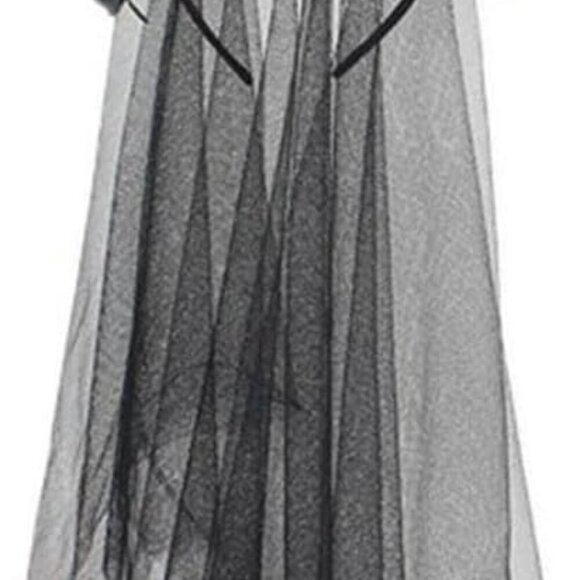 Women\'s Bohemian Rose Flower Mesh Headband for Halloween Ghost Festival Party